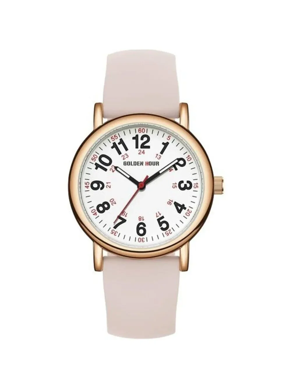 Waterproof nurse watch for women men medical professionals easy read luminous di
